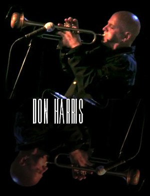 Don Harris on trumpet