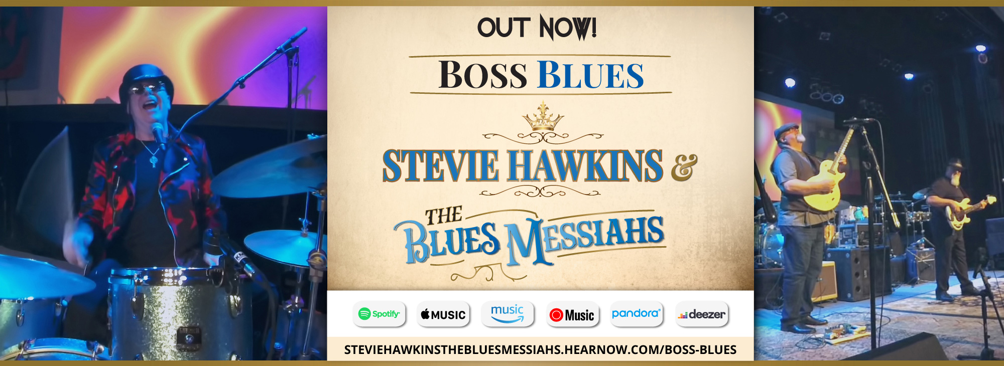 Boss Blues by Stevie Hawkins & The Blues Messiahs