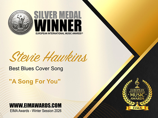 European International Music Awards - Stevie Hawkins Winner - Best Blues Cover Song